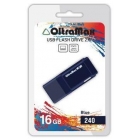 Флеш-накопитель USB  16GB  OltraMax  240  синий